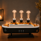 AUSHA Ship Aroma Diffuser & Humidifier with Jellyfish Mist