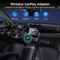 Wireless Car Adapter for Android Auto & CarPlay