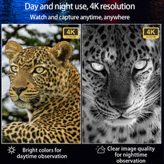 4K Night Vision Binoculars with Builtin Battery