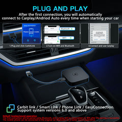 Android Auto & CarPlay Wireless Car Adapter