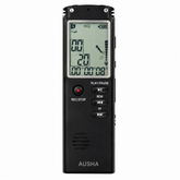 AUSHA Digital Voice Recorder-32 GB & 13 Hours Battery Life