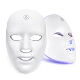 AUSHA 7 Color LED Light Therapy Facial Mask