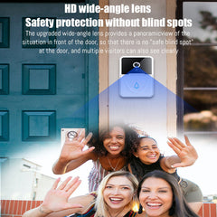 Wireless WiFi Video Doorbell Camera with Music Bell