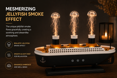 AUSHA Ship Aroma Diffuser & Humidifier with Jellyfish Mist