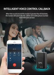 GPS Tracker with Location, Audio Recording