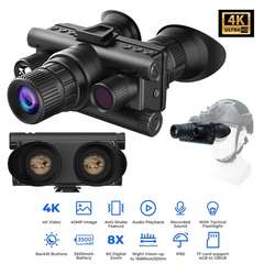 4K Night Vision Binoculars with Dual Screen (BINO9157)
