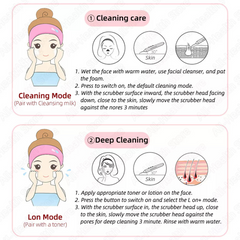 Ultrasonic Skin Cleansing & Lifting Face Scrubber