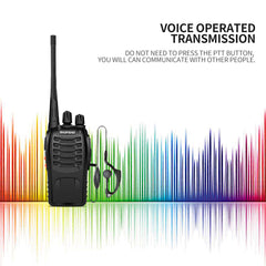 Ausha B88S License-Free UHF Radio (Up to 5 km Range)