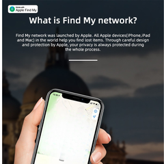 Smart Tracker Tag works with Apple Find My