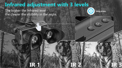 4K Night Vision Binoculars with Dual Screen (BINO9157)