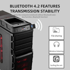 Bluetooth WiFi 2-IN-1 Dongle Compatible with Windows