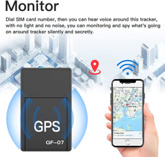 GPS Tracker with Location, Audio Recording