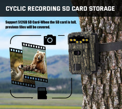 4K Trail Camera with White Flash (Model T8 White Flash)