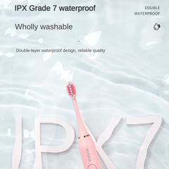 Electric Toothbrush for Adults -5 Modes & 3 Brush Heads