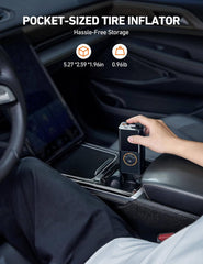 Cordless Tyre Inflator for Car & Bike with 4000mAh Battery