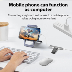 Type-C to 4 Port USB Hub