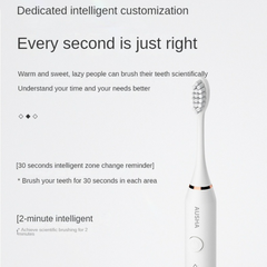 Electric Toothbrush for Adults -5 Modes & 3 Brush Heads