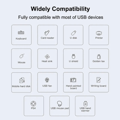 Type-C to 4 Port USB Hub