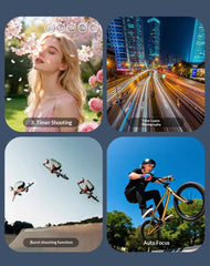 4K Smart Vlog Camera with AI Tracking & Handheld Gimbal