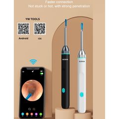 1080p FHD Ear Endoscope Otoscope Wax Cleaner Camera