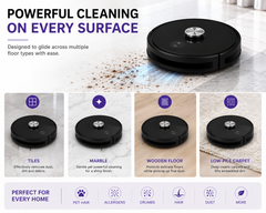 AUSHA Smart Robot Vacuum Cleaner & Mop with LiDAR Navigation