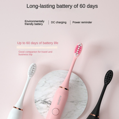 Electric Toothbrush for Adults -5 Modes & 3 Brush Heads
