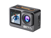 6K Action Camera 30fps with EIS , Wifi, Dual Touch Screen, Remote Control