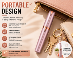 AUSHA USB Rechargeable Eyebrow Trimmer for Women