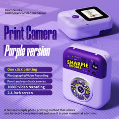 Instant Print Camera for Kids