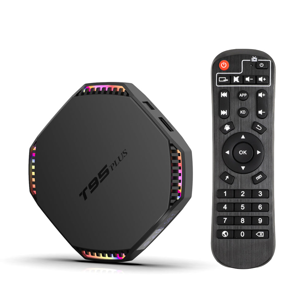 T95 PLUS Android Box with Android 11.0,8GB RAM 128GB Rom