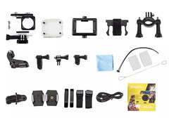 5k Action Camera with EIS, Remote Control, WiFi, Dual Touch Screen