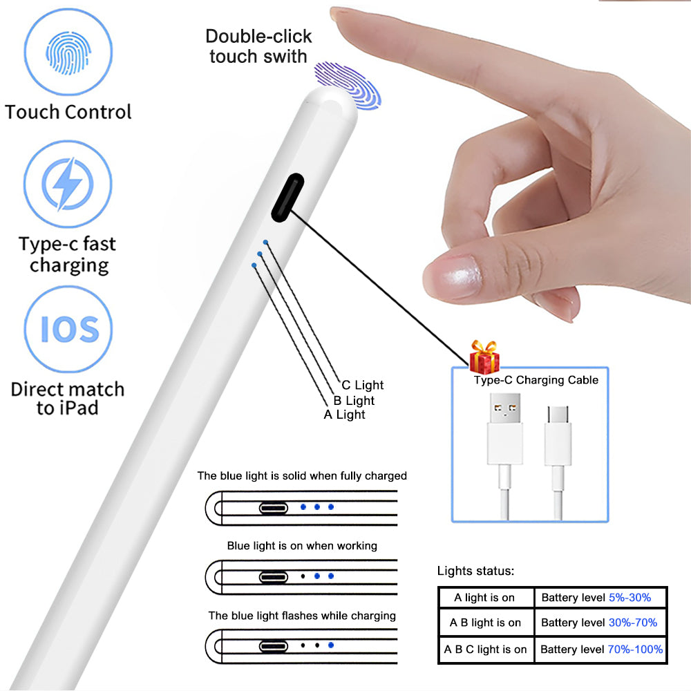Active Stylus Pen for iOS, Android, Windows