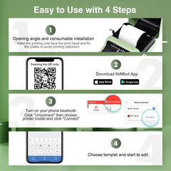 B21 Bluetooth Thermal Label Printer - 2 Inch