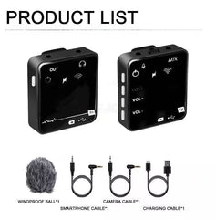 Single Channel Wireless Lavalier Microphone