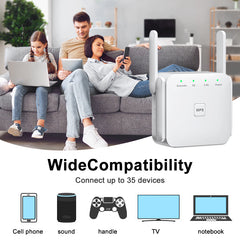 Dual Band WiFi Repeater AC1200 Range Extender