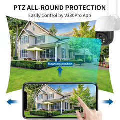 Full HD Solar Battery Powered 4G Sim Camera