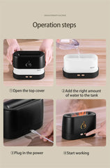 Flame Humidifier Aroma Humidifier Diffuser