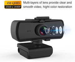 Executive Webcam 2k for Desktop Laptop