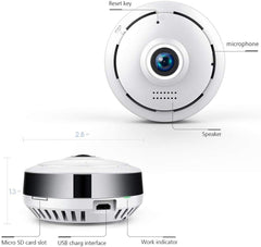 360 Degree Bird Eye Panoramic WiFi Camera HD