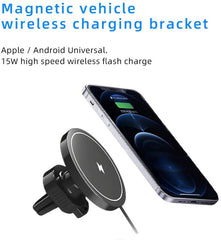 Magnetic 15W Wireless Car Charger Mount