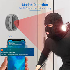 Wireless WiFi Smart Video Doorbell with Display Screen