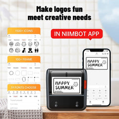 B3S Inkless Printing Bluetooth Thermal Label Printer - 3 Inch