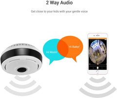 360 Degree Bird Eye Panoramic WiFi Camera HD