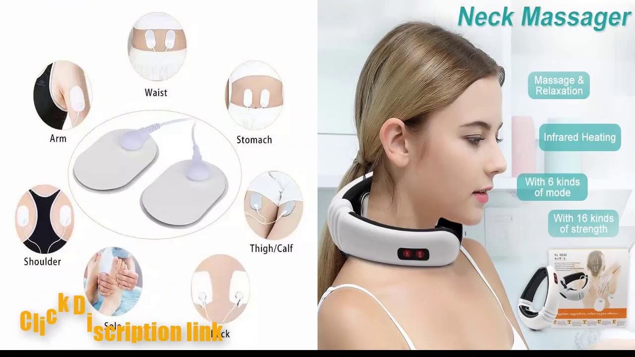 Neck Massager Magnetic Therapy For Cervical Pain