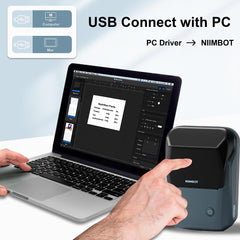 B1 Bluetooth Label Inkless Printer- 2 Inch