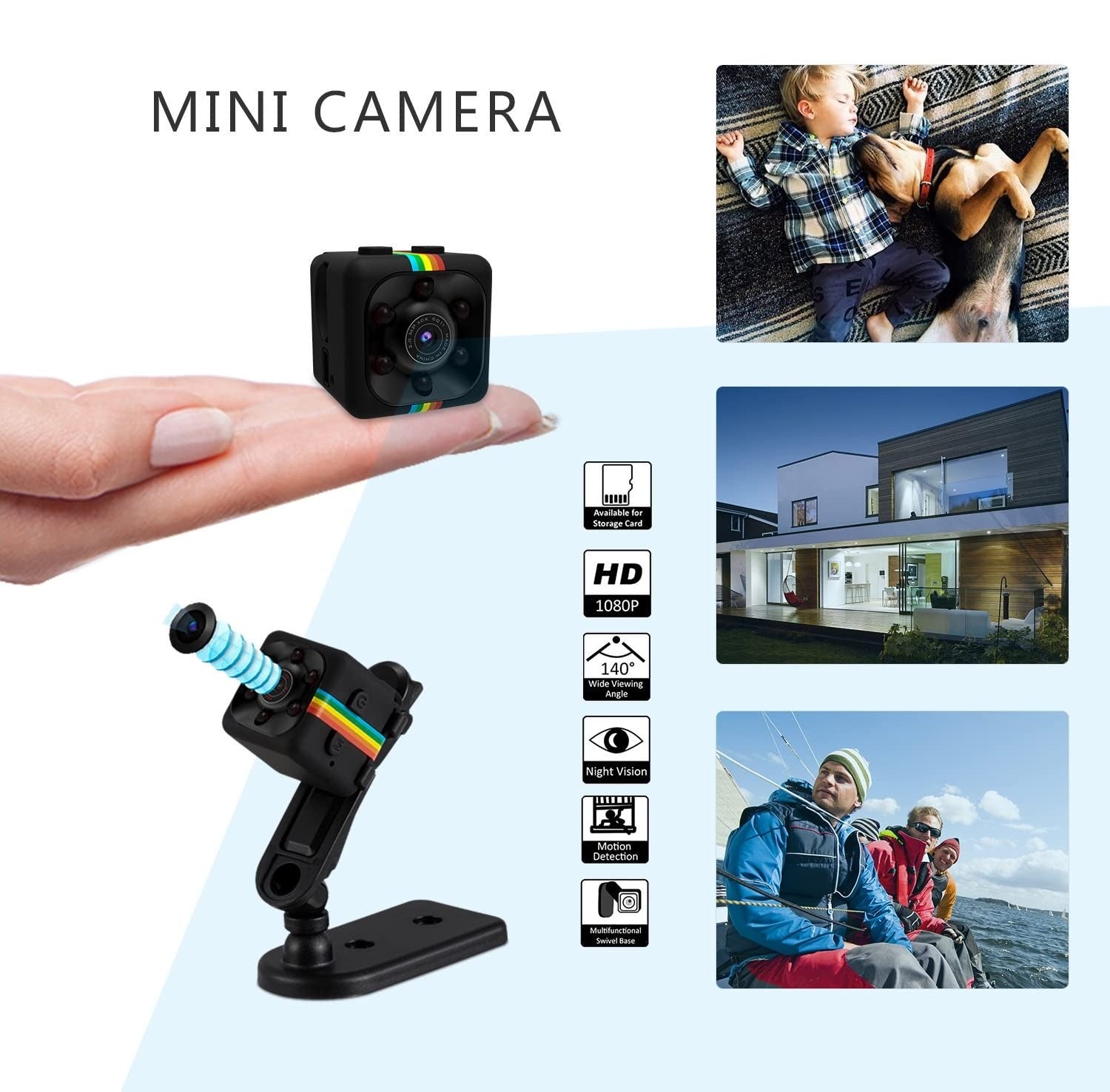 1080P Camera with Audio and Video