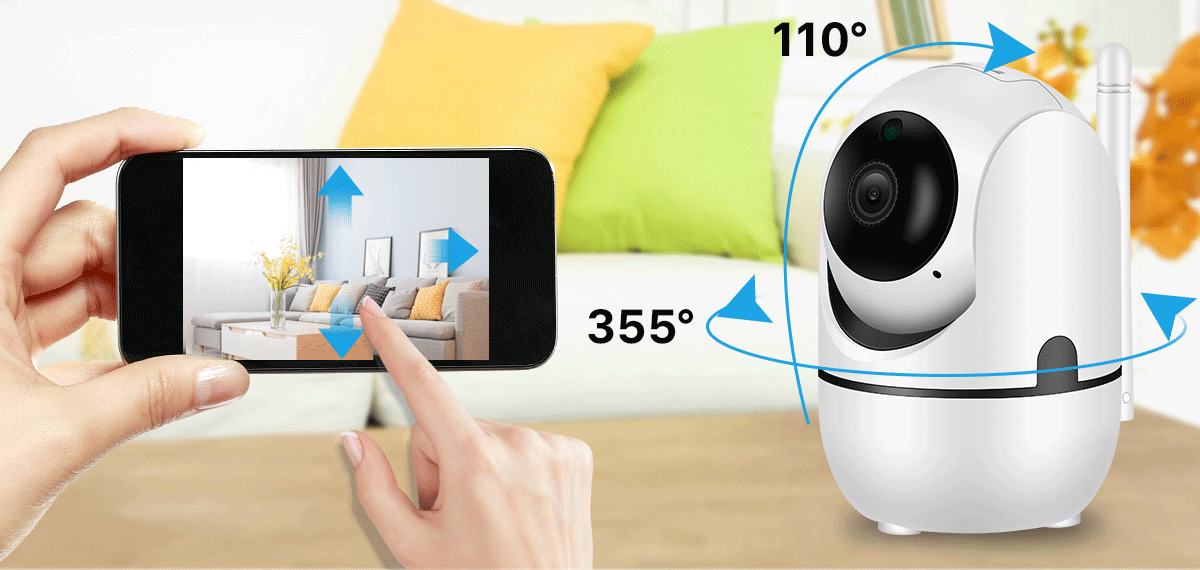 Full HD WiFi Camera With Two Way Audio