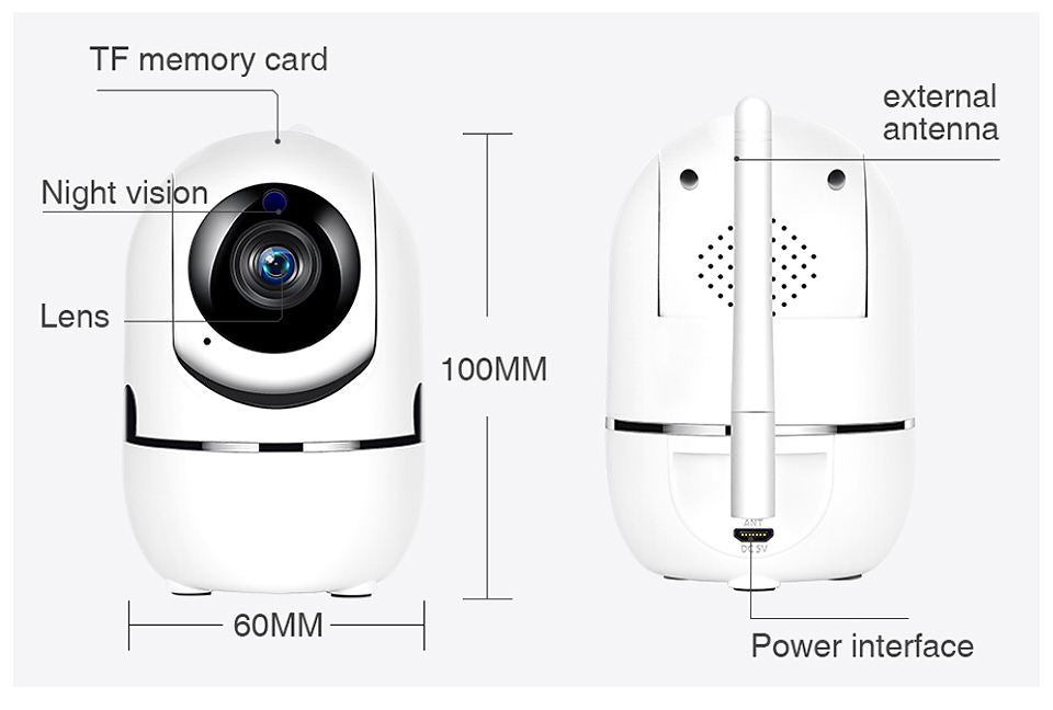 Full HD WiFi Camera With Two Way Audio