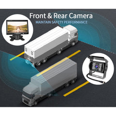 7 inch Car Rear Camera with 18 Led Night Vision, 15 Meter Video Cable