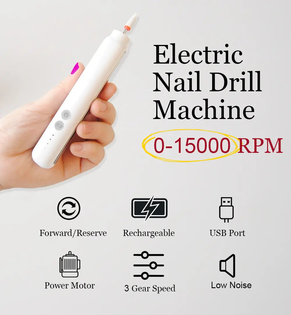 Electric Nail Drill Machine Kit
